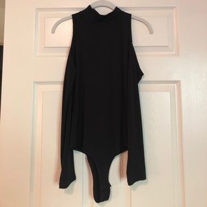 BRAND NEW BCBGeneration Black long sleeve bodysuit